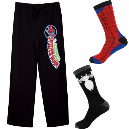 Spider-Man Sleep Pants and Sock Set